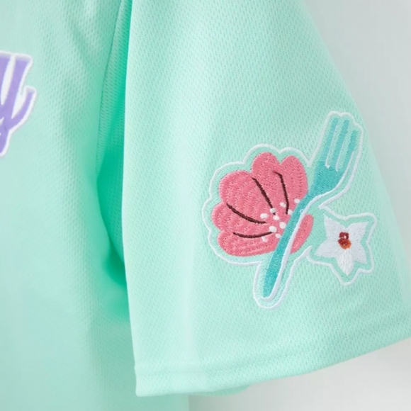 NWT Ariel Baseball Jersey Shirt 2025 Walt Disney World WDW Little Mermaid XL - Picture 3 of 12